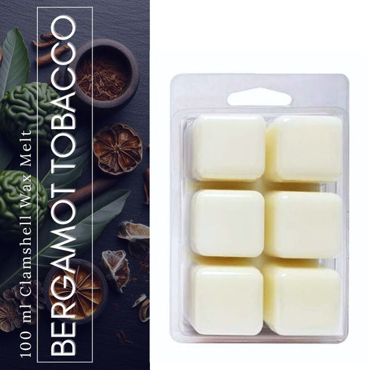 Bergamot Tobacco Wax Melt (100g)