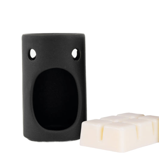 Tall Wax Burner Black