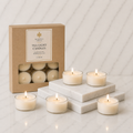 4 Soy Wax Tea Light Candles