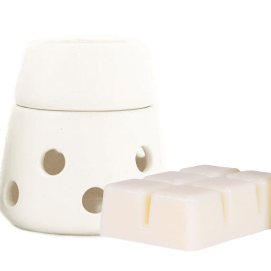 Short Wax Burner White - Infinitely Special
