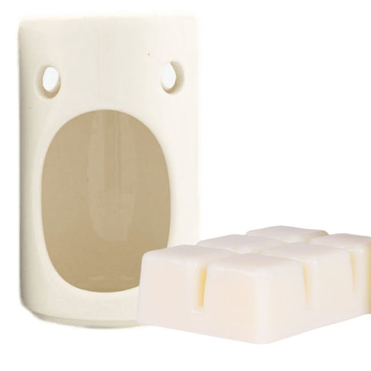 Tall Wax Burner White - Infinitely Special